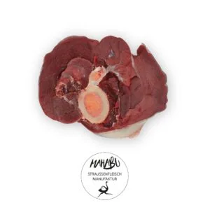 Straußenbeinscheibe - Straußenfleisch