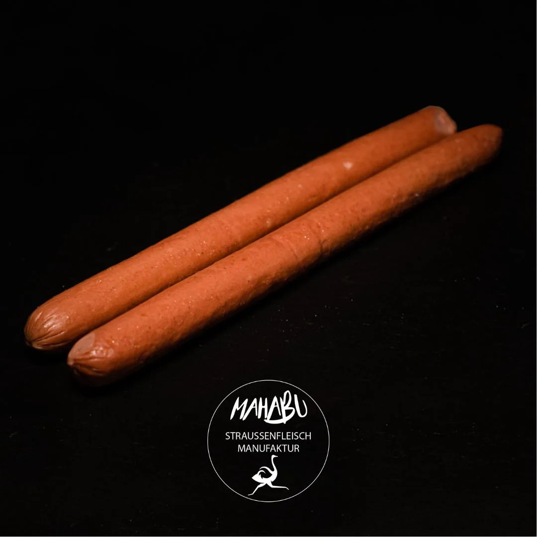 straussencurrywurst - straussenfleisch